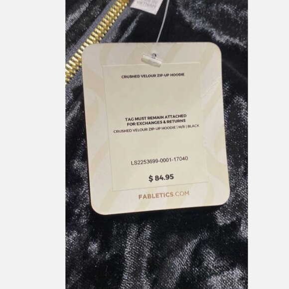 Fabletics Black Outerwear - Size Medium NWT - Picture 5 of 9